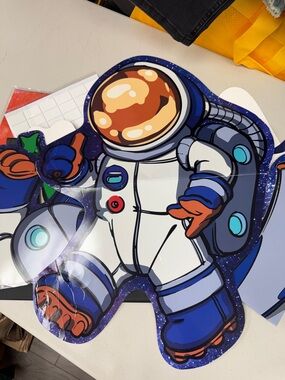Joyin Halloween Trunk or Treat Decorations in Space Theme paper and Mylar